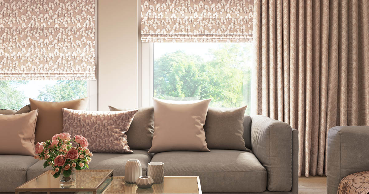Roman Blinds from Blackmore Vale Blinds